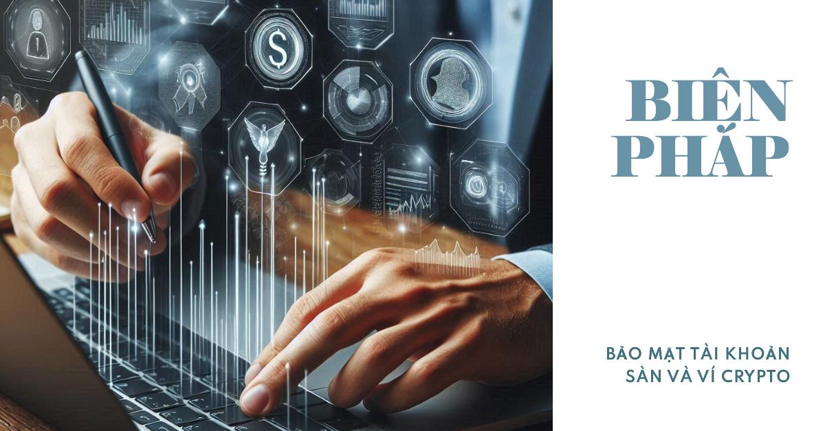 Biện pháp bảo mật tài khoản sàn và ví crypto