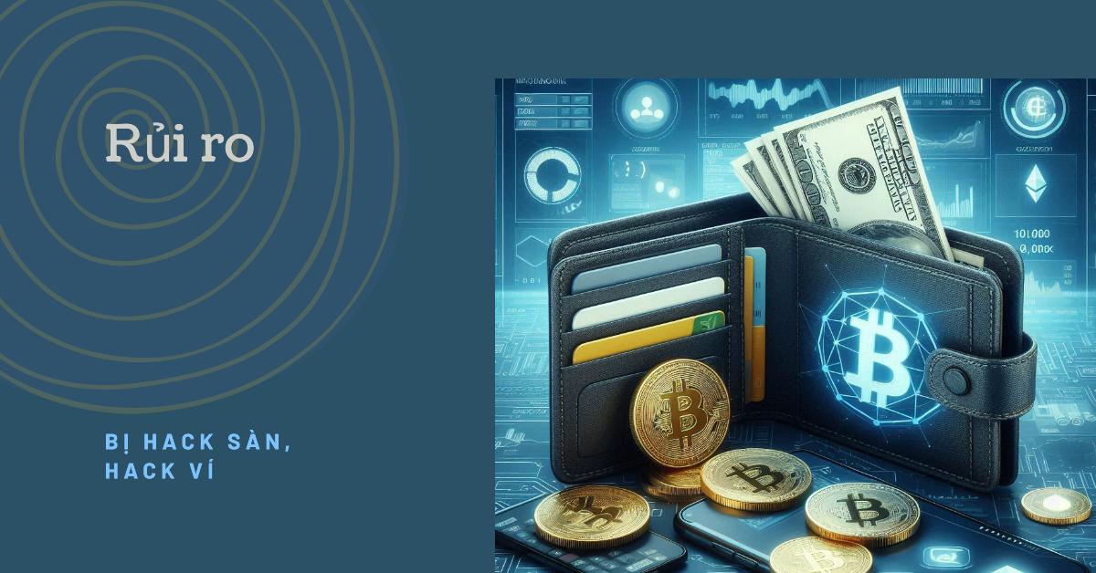 Rủi ro bị hack sàn, hack ví
