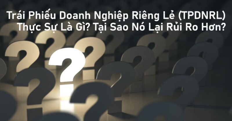 Trái Phiếu Doanh Nghiệp Riêng Lẻ (TPDNRL) Thực Sự Là Gì Tại Sao Nó Lại Rủi Ro Hơn Trái Phiếu Doanh Nghiệp Riêng Lẻ (TPDNRL) Thực Sự Là Gì Tại Sao Nó Lại Rủi Ro Hơn