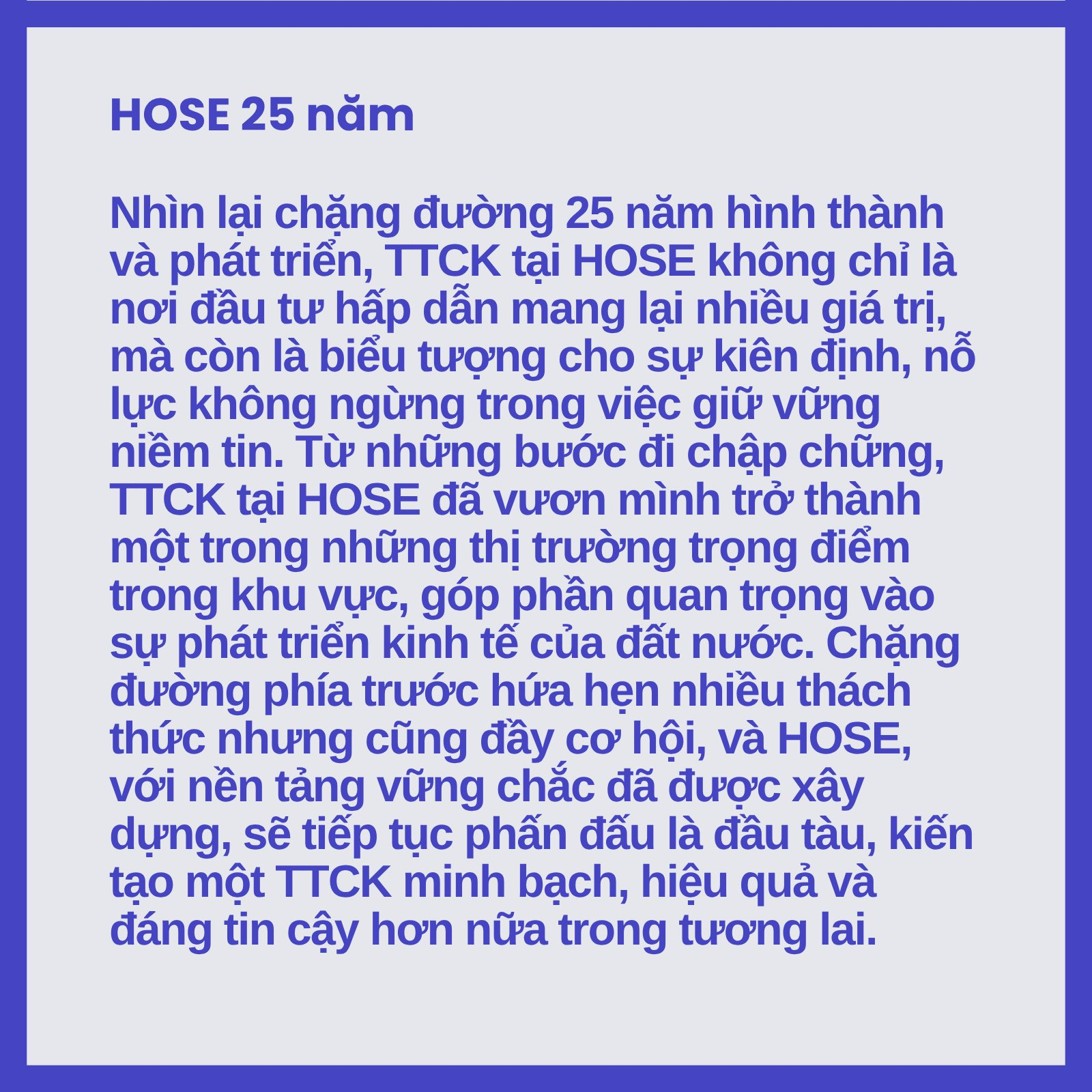 HOSE và hành trình 25 năm “Nâng giá trị - Vững niềm tin”- Ảnh 14.