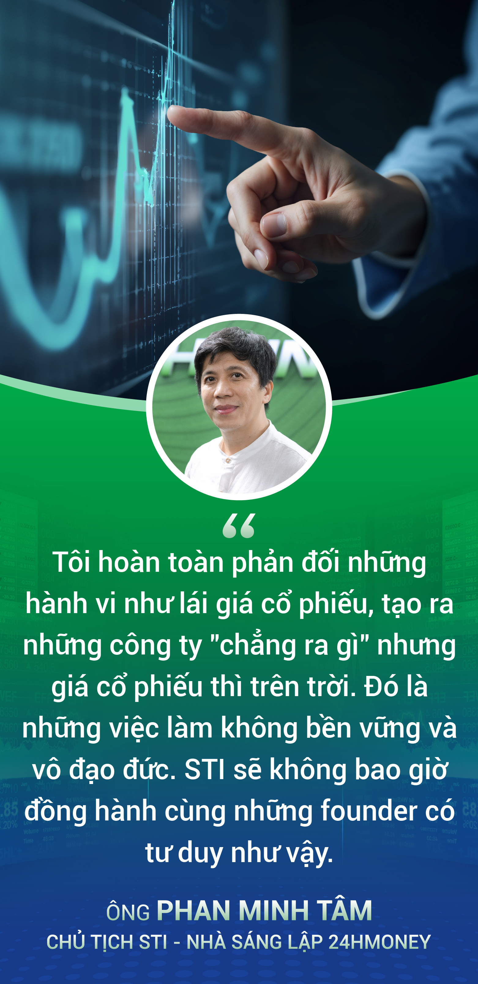 Chủ tịch STI Phan Minh Tâm: Đầu tư là phải sống sót, đừng tin vào những giấc mơ 'đốt tiền' và 'liều ăn nhiều'- Ảnh 7.