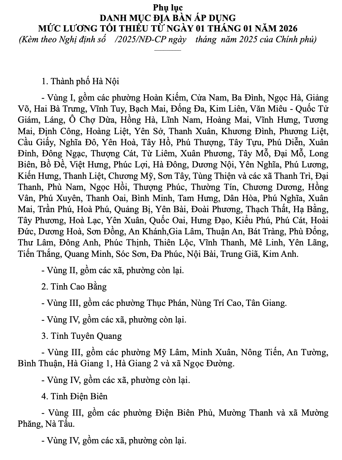 Từ năm 2026, mức lương tối thiểu vùng sẽ có thay đổi quan trọng: Người lao động chỉ còn 1 tuần để làm việc này- Ảnh 2.