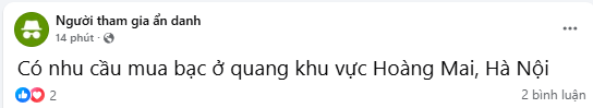 Giá bạc trong nước giảm mạnh, nhà đầu tư sôi động gom hàng- Ảnh 5.