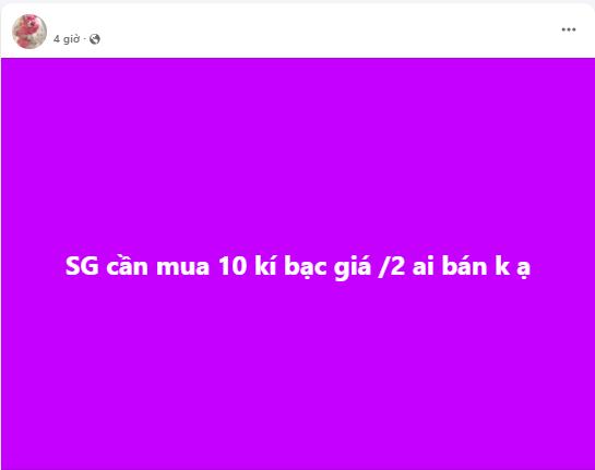 Giá bạc trong nước giảm mạnh, nhà đầu tư sôi động gom hàng- Ảnh 4.