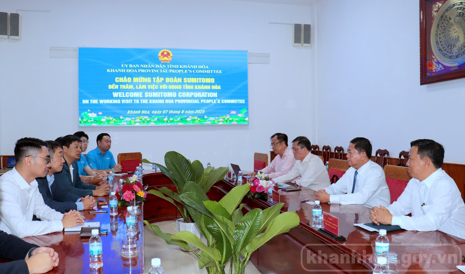 'Ông lớn' Nhật Bản Sumitomo muốn đầu tư nhà máy điện khí LNG Vân Phong 2 và các dự án điện gió ngoài khơi tại tỉnh Khánh Hòa- Ảnh 1.