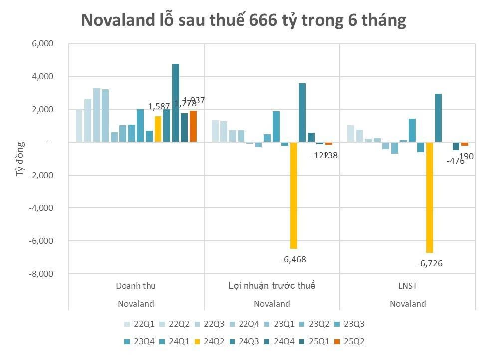 20 doanh nghiệp lỗ lớn nhất 6T2025: Novaland 'vô địch', bất động sản áp đảo, 8 doanh nghiệp lỗ trăm tỷ- Ảnh 2.