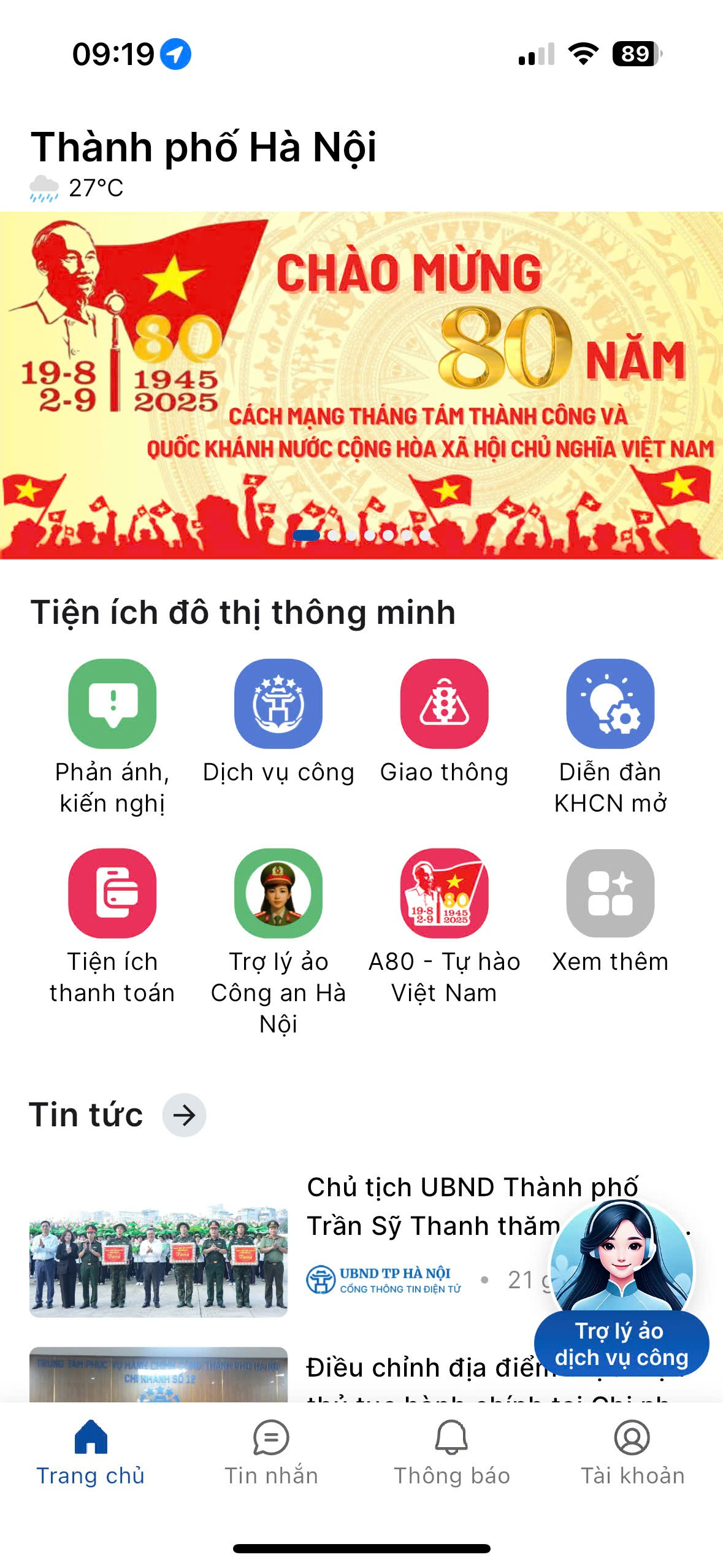 Từ 11h30 trưa nay, Hà Nội cấm đường tổng duyệt diễu binh: Chỉ cần thao tác sau, người dân có thể cập nhật đường cấm theo từng phút ngay trên điện thoại- Ảnh 1. Từ 11h30 trưa nay, Hà Nội cấm đường tổng duyệt diễu binh: Chỉ cần thao tác sau, người dân có thể cập nhật đường cấm theo từng phút ngay trên điện thoại- Ảnh 1.