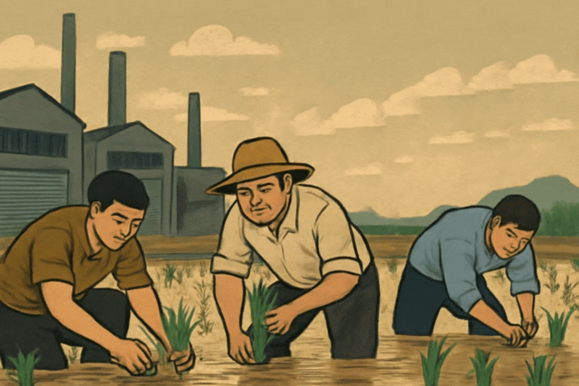 “Phú quý giật lùi”: Hàng triệu người ở nền kinh tế số 1 ĐNÁ “đổi đời” nhờ sản xuất đồ phục vụ người Mỹ, giờ đây không ít chọn cách quay về trồng lúa để mưu sinh- Ảnh 1.