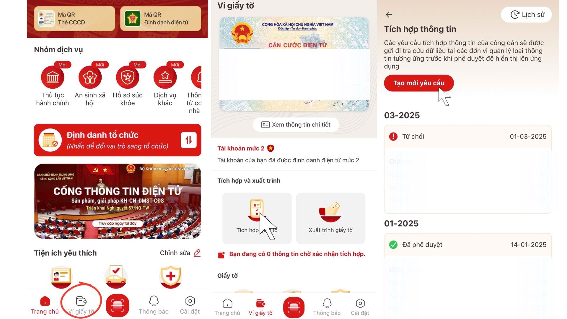 Hướng dẫn tích hợp hộ chiếu đơn giản, nhanh chóng trên ứng dụng VNeID- Ảnh 2. Hướng dẫn tích hợp hộ chiếu đơn giản, nhanh chóng trên ứng dụng VNeID- Ảnh 2.