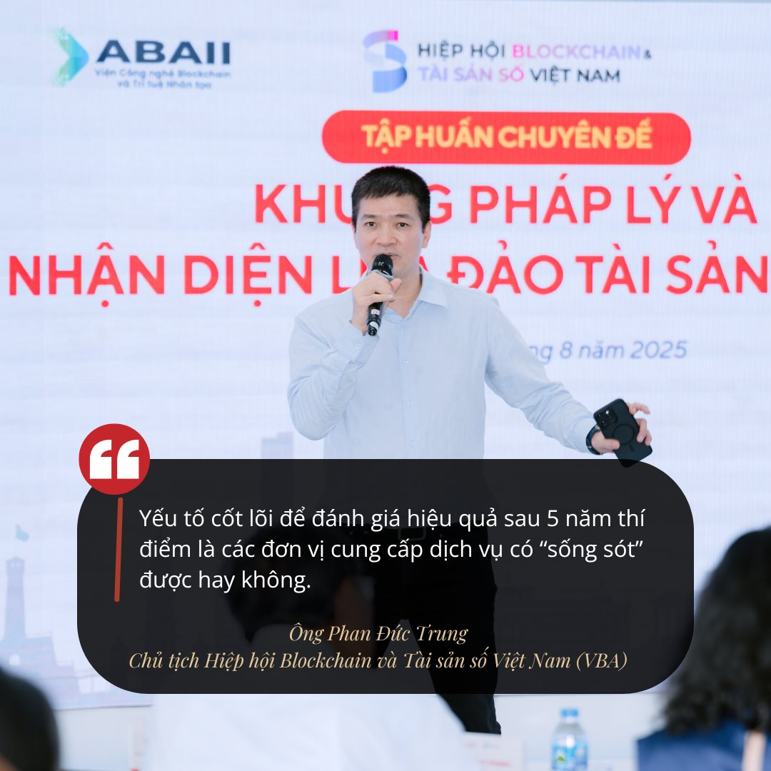 Chủ tịch VBA Phan Đức Trung: “Nghị quyết thí điểm tài sản mã hóa giúp Việt Nam định danh dòng tiền trong ‘vùng xám’, chấm dứt kiểu gọi vốn với lợi nhuận 20-30%”- Ảnh 2.