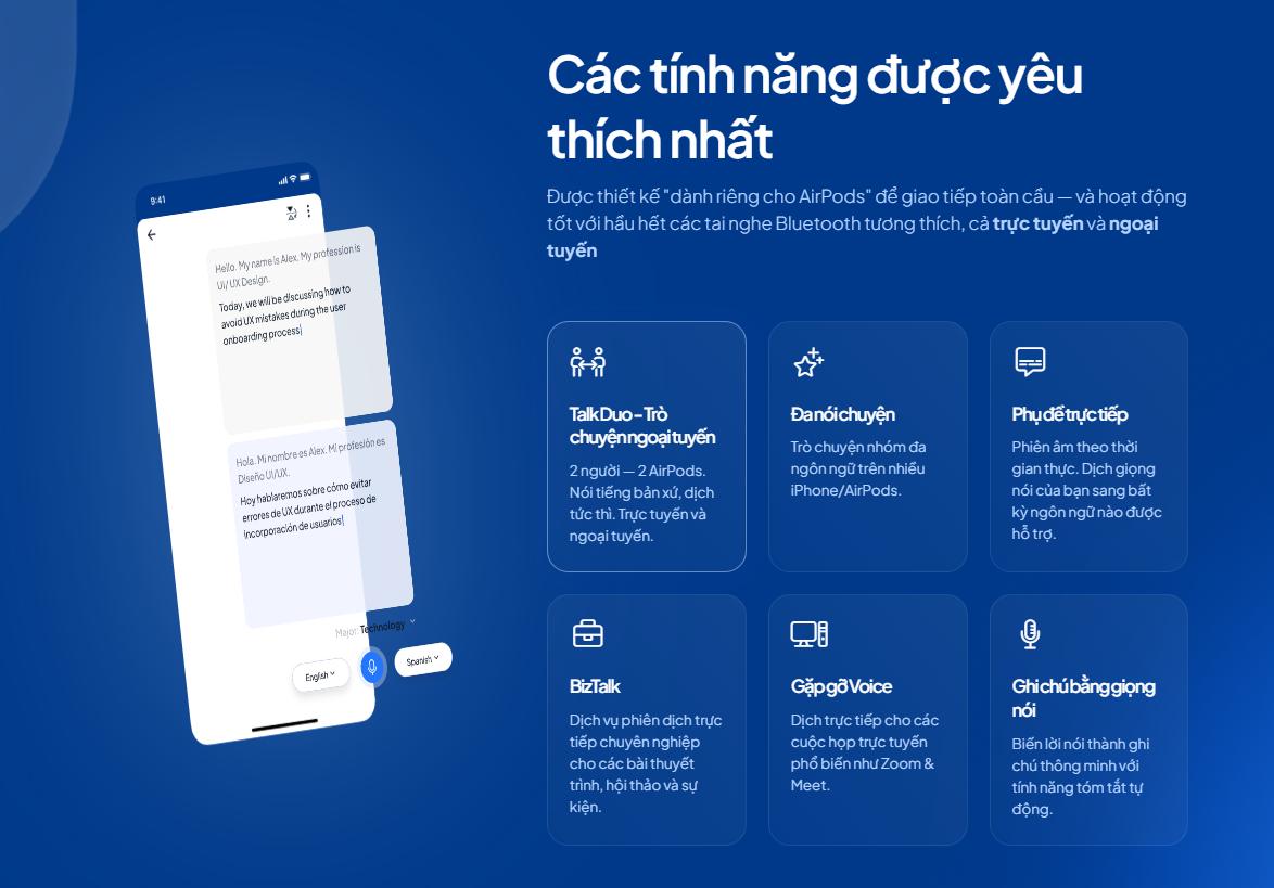 Startup Việt ra mắt LocaTalk: biến mọi AirPods thành thiết bị giao tiếp đa ngôn ngữ- Ảnh 4. Startup Việt ra mắt LocaTalk: biến mọi AirPods thành thiết bị giao tiếp đa ngôn ngữ- Ảnh 4.
