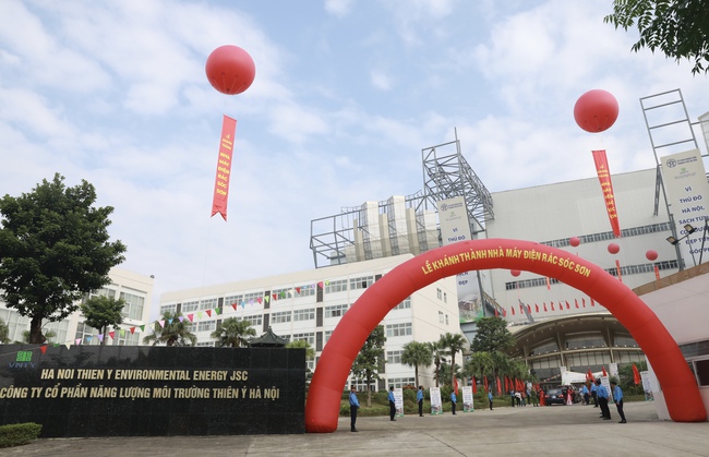 Hà Nội khánh thành nhà máy điện rác lớn nhất Đông Nam Á- Ảnh 3. Hà Nội khánh thành nhà máy điện rác lớn nhất Đông Nam Á- Ảnh 3.