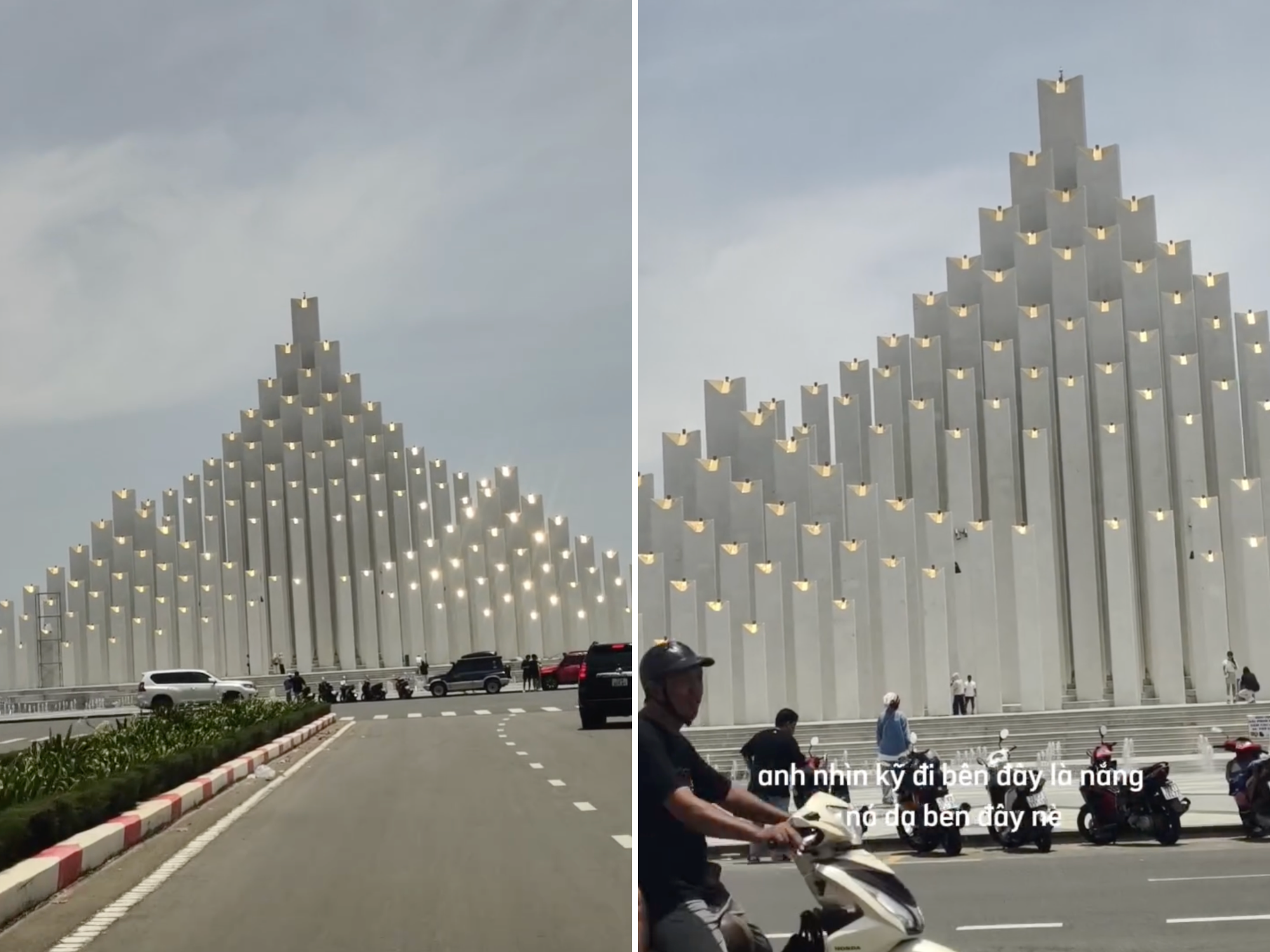 Ngọn tháp ngay giữa biển Vũng Tàu có hiện tượng "bí ẩn", cộng đồng mạng đòi kiến trúc sư vào giải thích gấp- Ảnh 1.