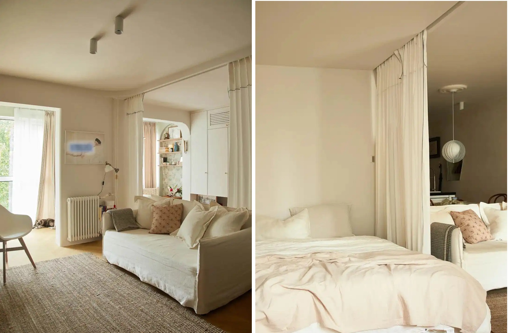 Căn hộ 42m2 gây sốt của cô gái sống 1 mình: Không TV, không bàn trà nhưng ai cũng phải thừa nhận đây là cuộc sống mơ ước- Ảnh 5. Căn hộ 42m2 gây sốt của cô gái sống 1 mình: Không TV, không bàn trà nhưng ai cũng phải thừa nhận đây là cuộc sống mơ ước- Ảnh 5.