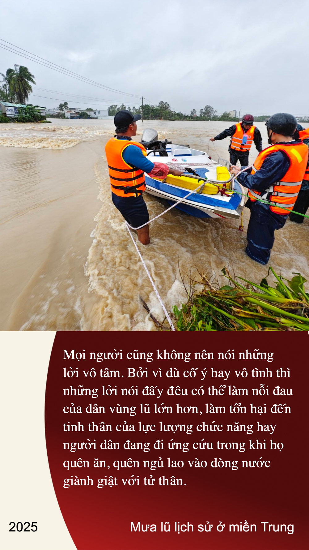 Giám đốc cãi mẹ đi cứu hộ miền Trung: “Mỗi lần về bờ, mới biết mình còn sống”- Ảnh 7.
