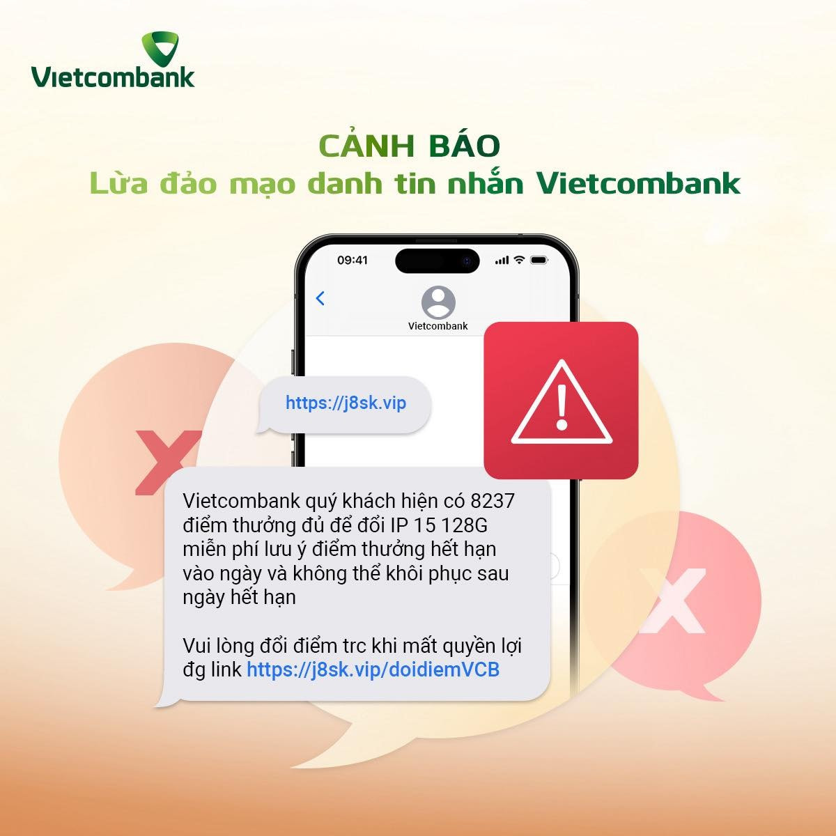 Vietcombank thông báo khẩn đến tất cả khách hàng- Ảnh 1. Vietcombank thông báo khẩn đến tất cả khách hàng- Ảnh 1.