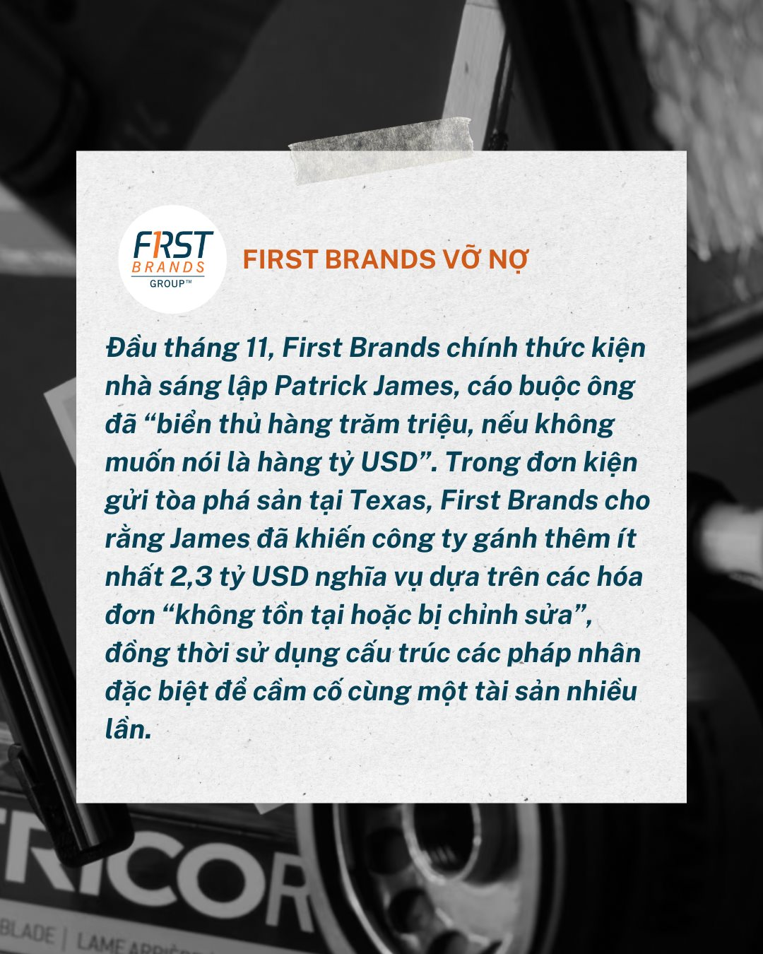 Từ đế chế phụ tùng đến hố nợ hàng chục tỷ USD: Bí mật đen tối phía sau cú sập của thương hiệu hàng đầu nước Mỹ, vừa khiến Phố Wall 'lạnh gáy'- Ảnh 5. Từ đế chế phụ tùng đến hố nợ hàng chục tỷ USD: Bí mật đen tối phía sau cú sập của thương hiệu hàng đầu nước Mỹ, vừa khiến Phố Wall 'lạnh gáy'- Ảnh 5.