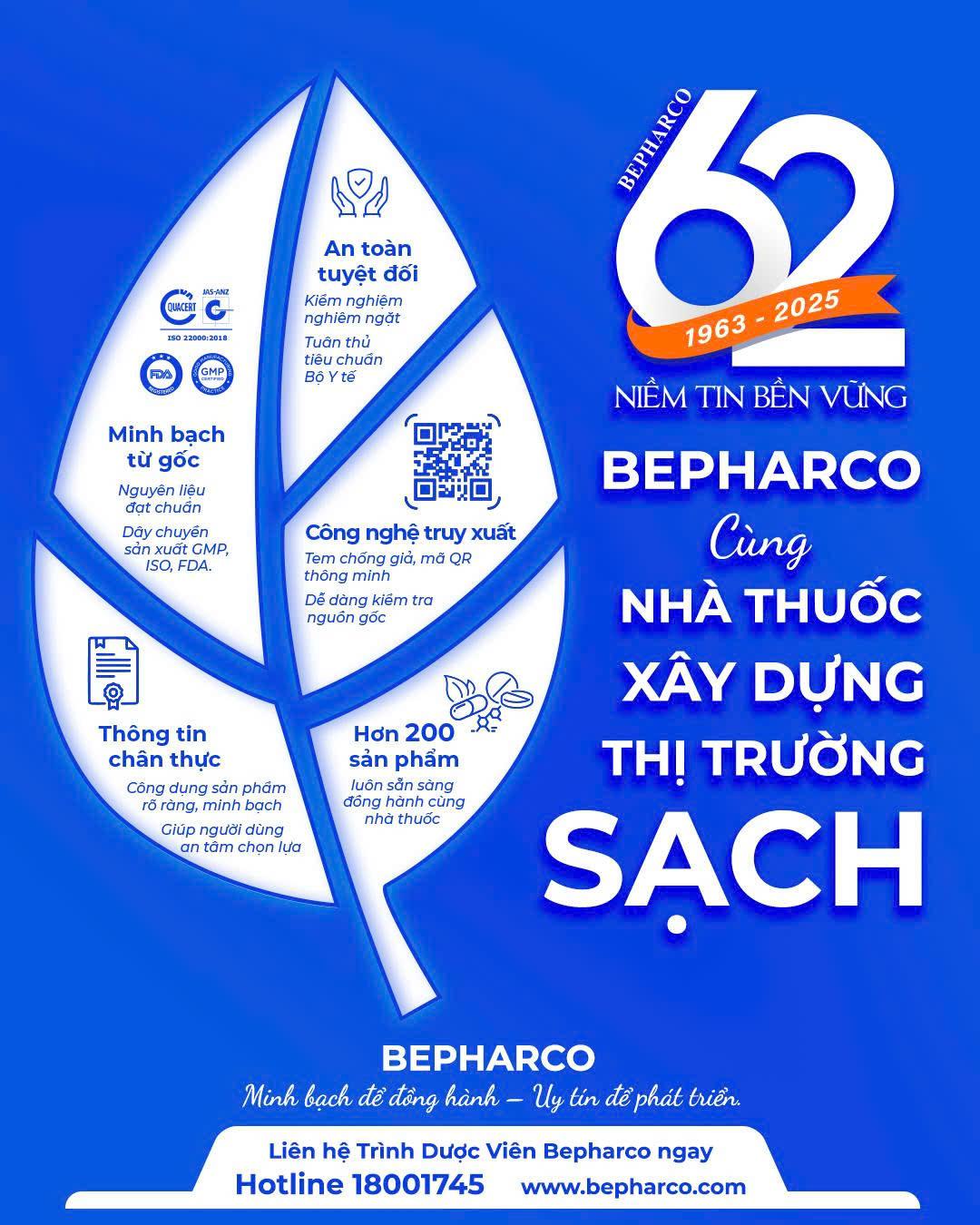Hành trình Bepharco: Từ di sản 60 năm đến sứ mệnh ươm mầm tài năng Dược sĩ- Ảnh 1.