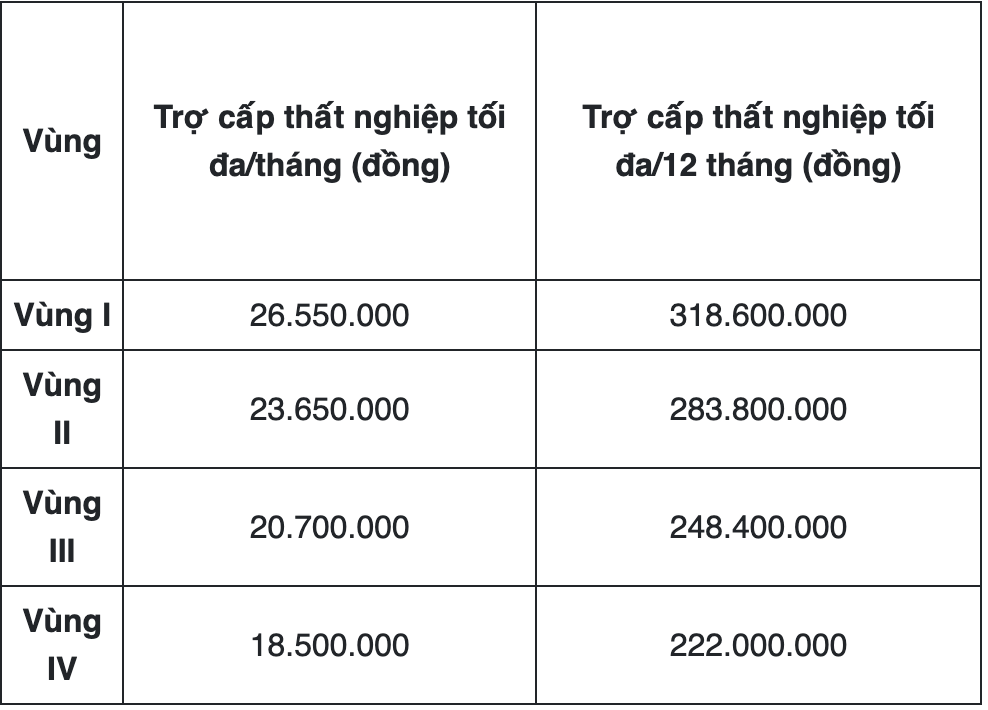 Sang năm 2026, trường hợp nào người lao động có thể nhận được lên tới hơn 318 triệu đồng trợ cấp thất nghiệp?- Ảnh 2.