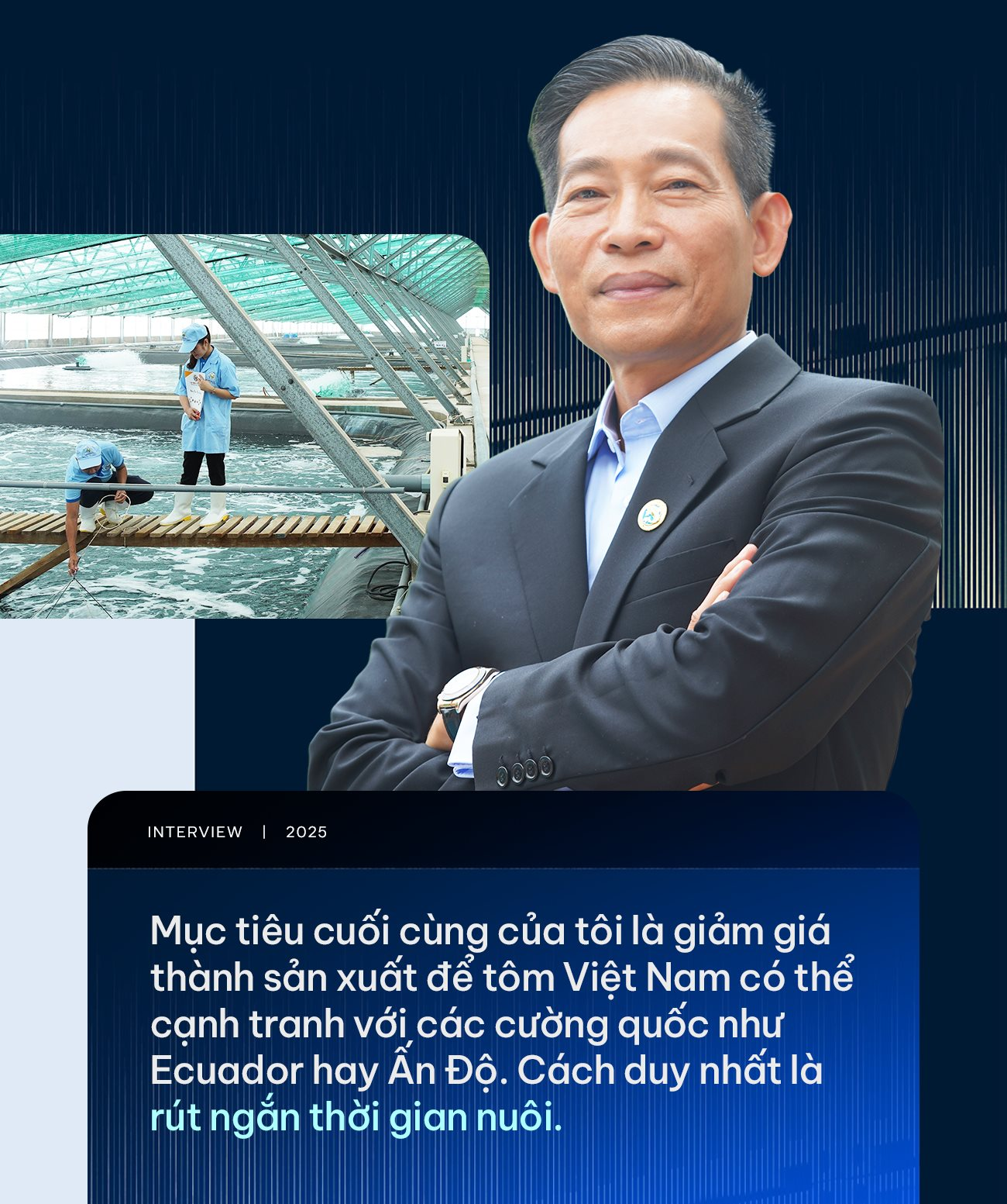 'Vua tôm giống' Lương Thanh Văn: Cú cắt giảm 300 nhân sự đầy đau đớn và vụ đầu tư công nghệ triệu đô rút ngắn 30 ngày nuôi, tham vọng đưa tôm Việt cạnh tranh với Ecuador, Ấn Độ- Ảnh 2.