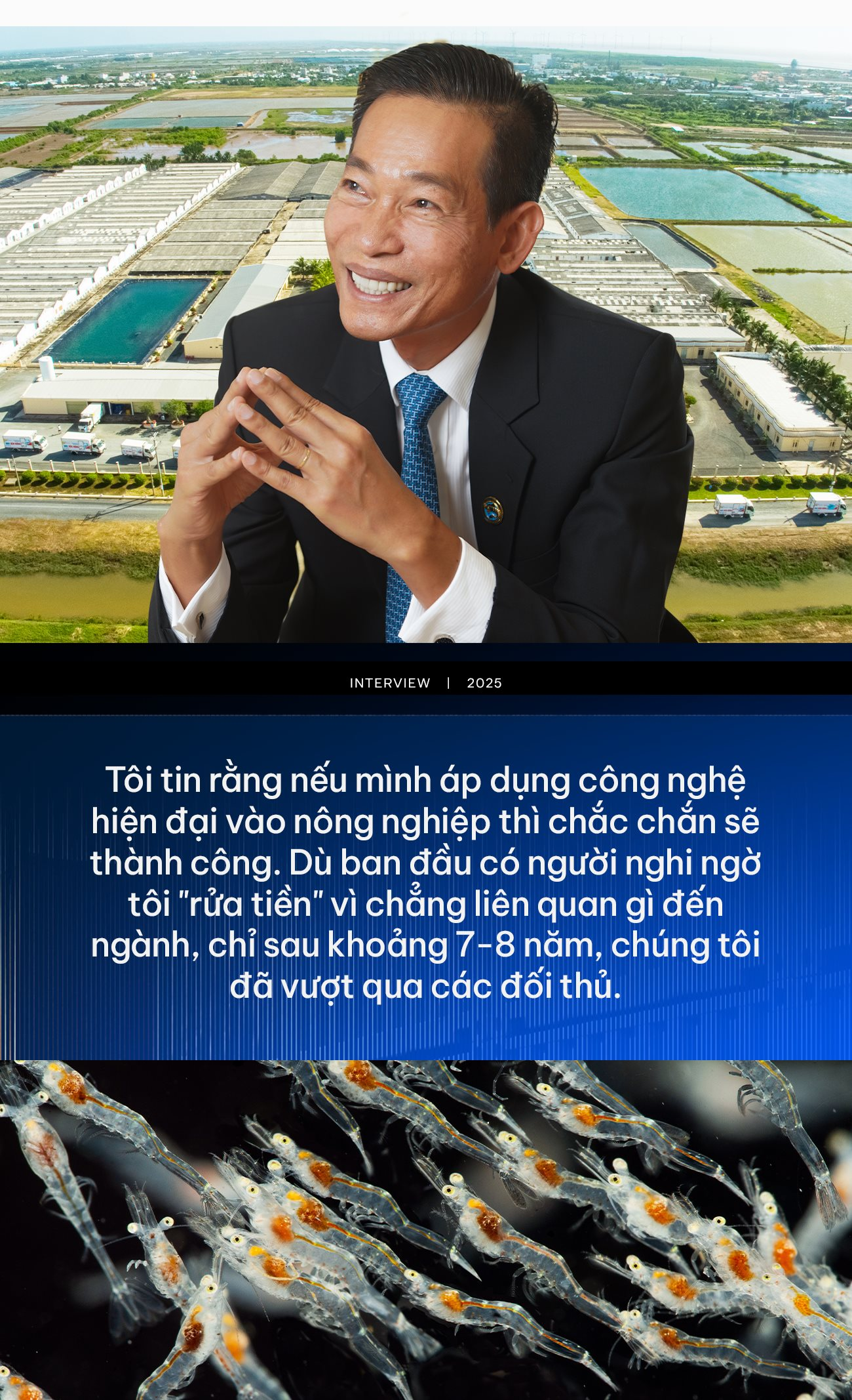 'Vua tôm giống' Lương Thanh Văn: Cú cắt giảm 300 nhân sự đầy đau đớn và vụ đầu tư công nghệ triệu đô rút ngắn 30 ngày nuôi, tham vọng đưa tôm Việt cạnh tranh với Ecuador, Ấn Độ- Ảnh 4.