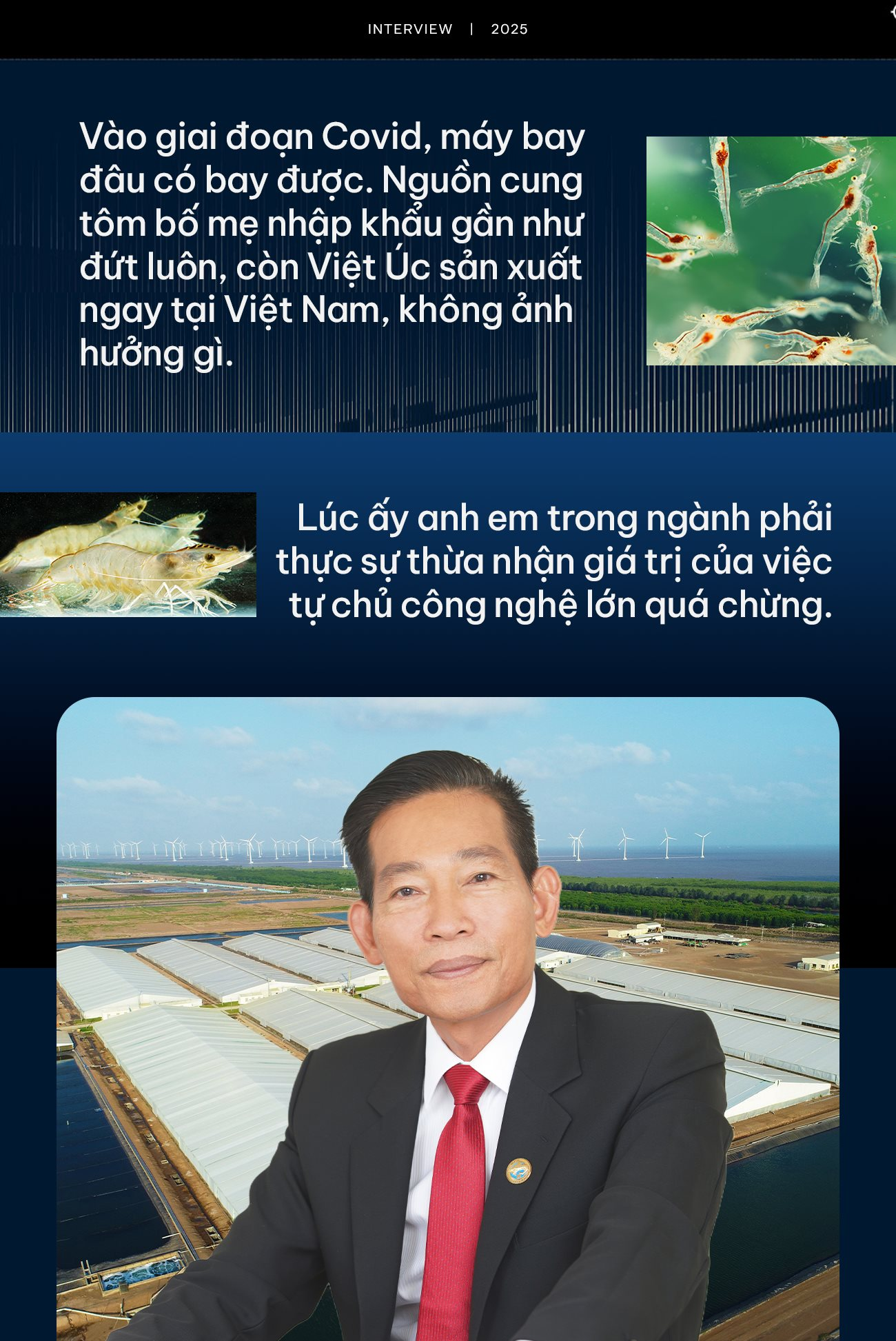 'Vua tôm giống' Lương Thanh Văn: Cú cắt giảm 300 nhân sự đầy đau đớn và vụ đầu tư công nghệ triệu đô rút ngắn 30 ngày nuôi, tham vọng đưa tôm Việt cạnh tranh với Ecuador, Ấn Độ- Ảnh 7.