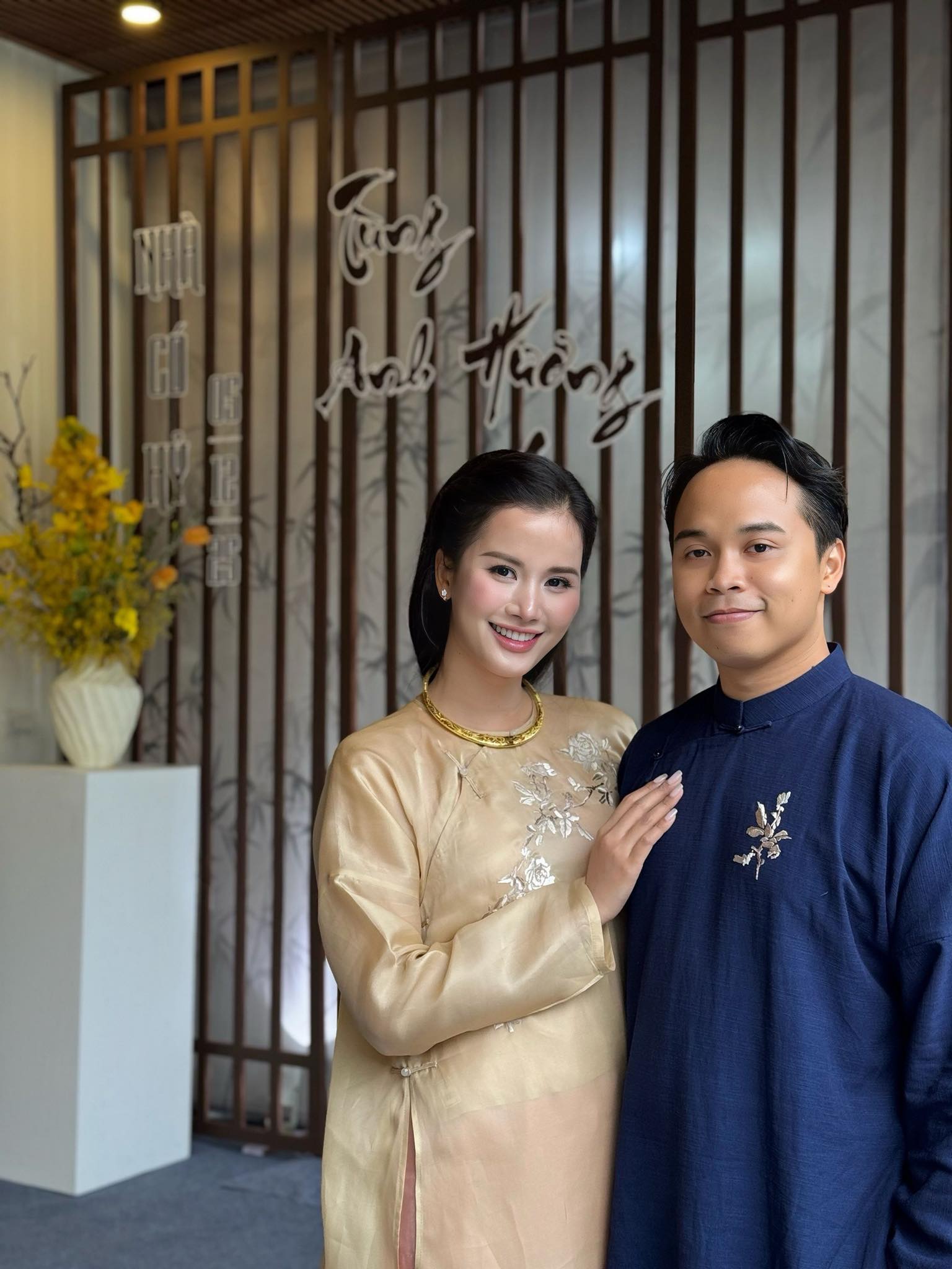 1 Á hậu tổ chức đám cưới sáng nay: Ngọc Châu góp mặt, lộ cơ ngơi của chú rể doanh nhân!- Ảnh 1.