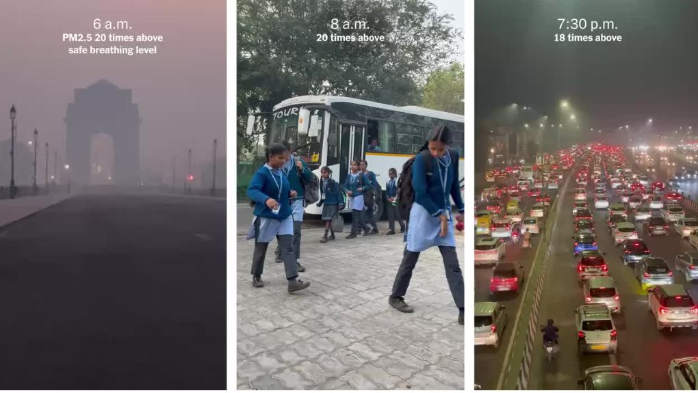 Thủ đô của nền kinh tế hơn 4.000 tỷ USD mờ đặc trong sương mù ô nhiễm: Hơn 30 triệu dân đau đầu, cay mắt vì bụi mịn cao gấp 20 lần mức an toàn, trường học đóng cửa, ca bệnh hô hấp tăng vọt- Ảnh 2.