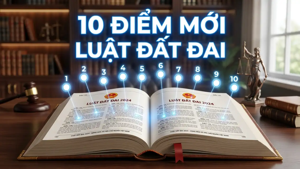 10 điểm mới của Luật Đất đai 2024 tác động trực tiếp đến người mua nhà