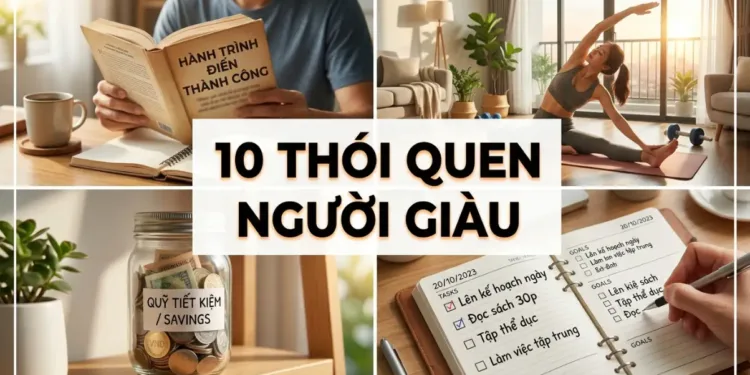 10 thói quen của người giàu giúp thay đổi vận mệnh tài chính