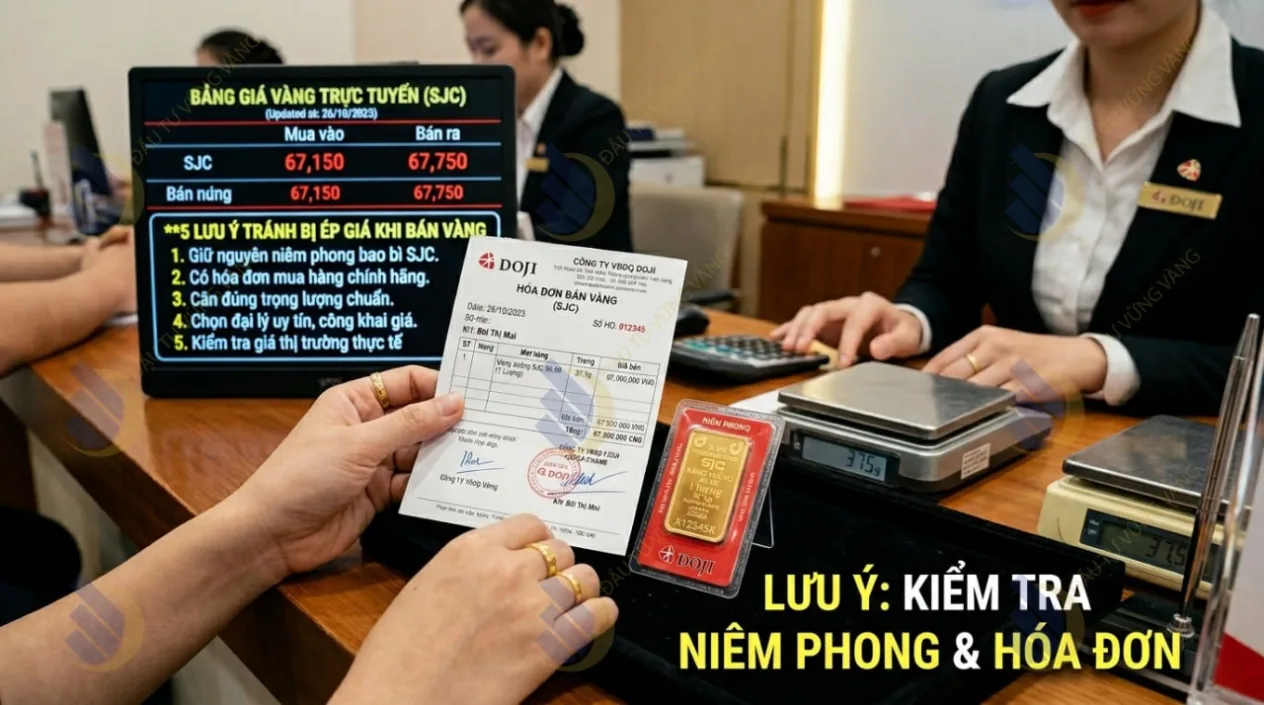 5 Lưu ý "sống còn" khi đi mua vàng ngày Thần Tài để tránh bị ép giá