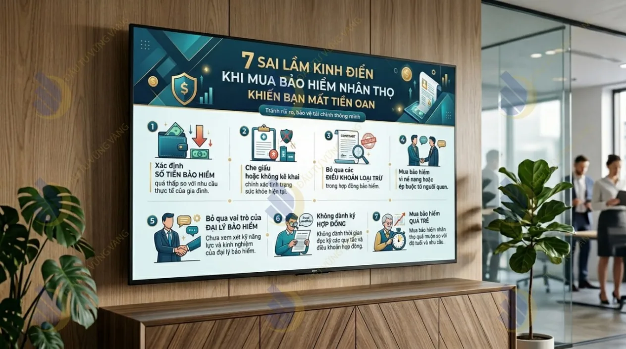 7 Sai lầm kinh điển khi mua bảo hiểm nhân thọ khiến bạn mất tiền oan