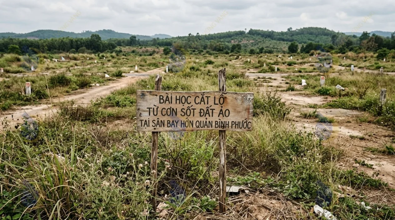 Bài học cắt lỗ từ cơn sốt đất ảo tại sân bay Hớn Quản Bình Phước