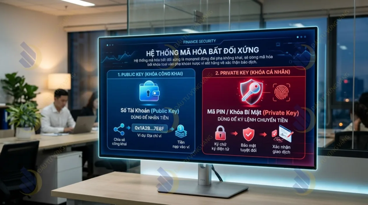 Bản chất mật mã học khóa bất đối xứng