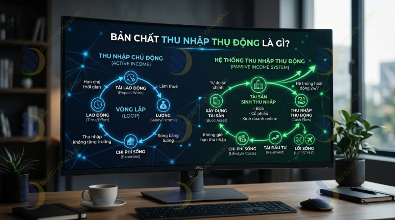 Bản chất thu nhập thụ động là gì