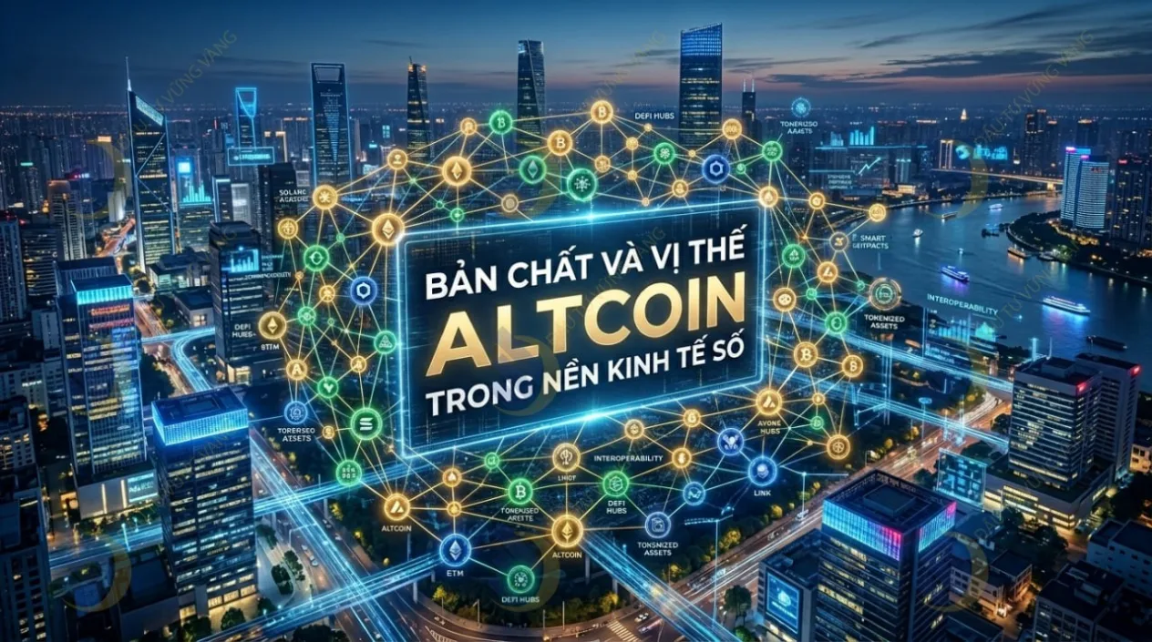 Bản chất và vị thế của Altcoin trong nền kinh tế số
