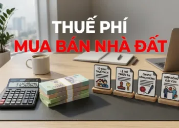 Các loại thuế phí khi mua bán nhà đất năm 2025 người mua cần biết