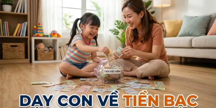 Cách dạy con về tiền bạc 5 bài học tài chính quan trọng cho trẻ theo độ tuổi