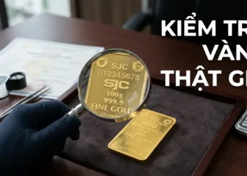 Cách kiểm tra vàng thật giả và ý nghĩa các ký hiệu trên vàng miếng