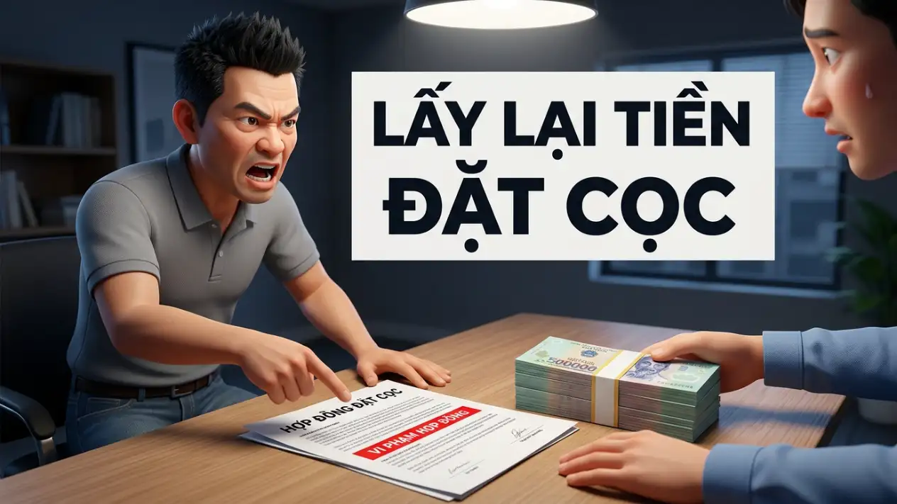 Cách lấy lại tiền đặt cọc mua nhà khi chủ đầu tư hoặc bên bán vi phạm