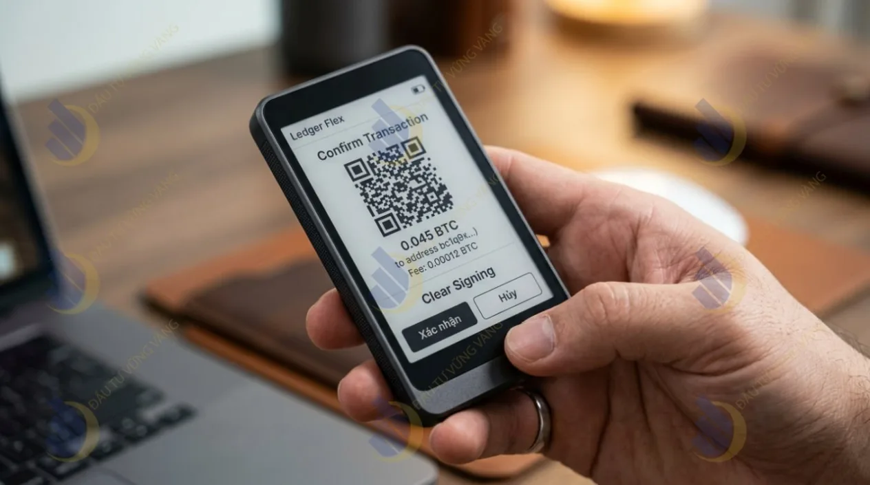 Cận cảnh màn hình cảm ứng E-ink 2.8 inch