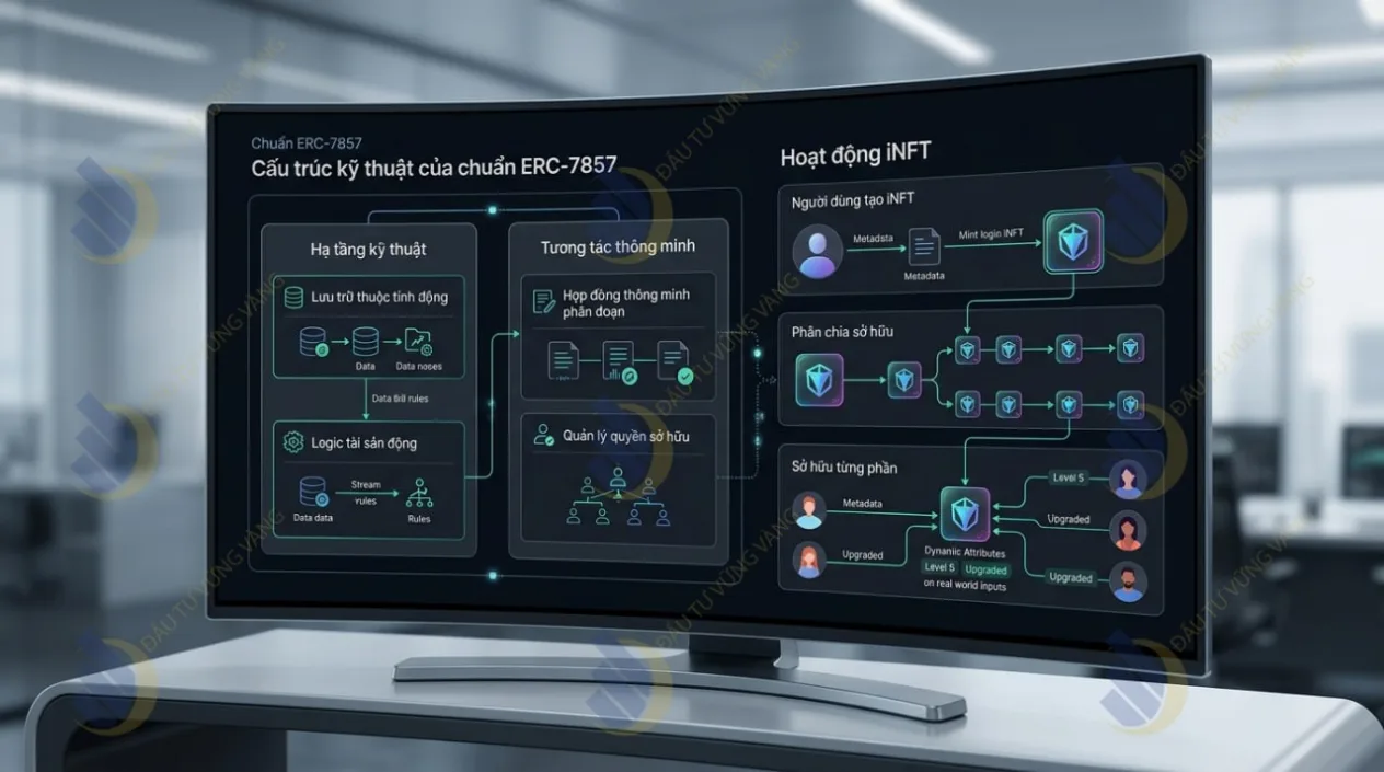 Cấu trúc kỹ thuật của chuẩn ERC-7857 và cách iNFT hoạt động