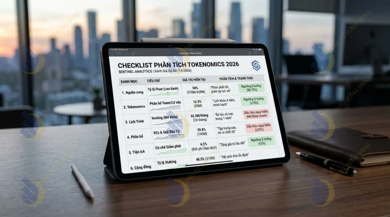 Checklist Phân tích Tokenomics cho Nhà đầu tư