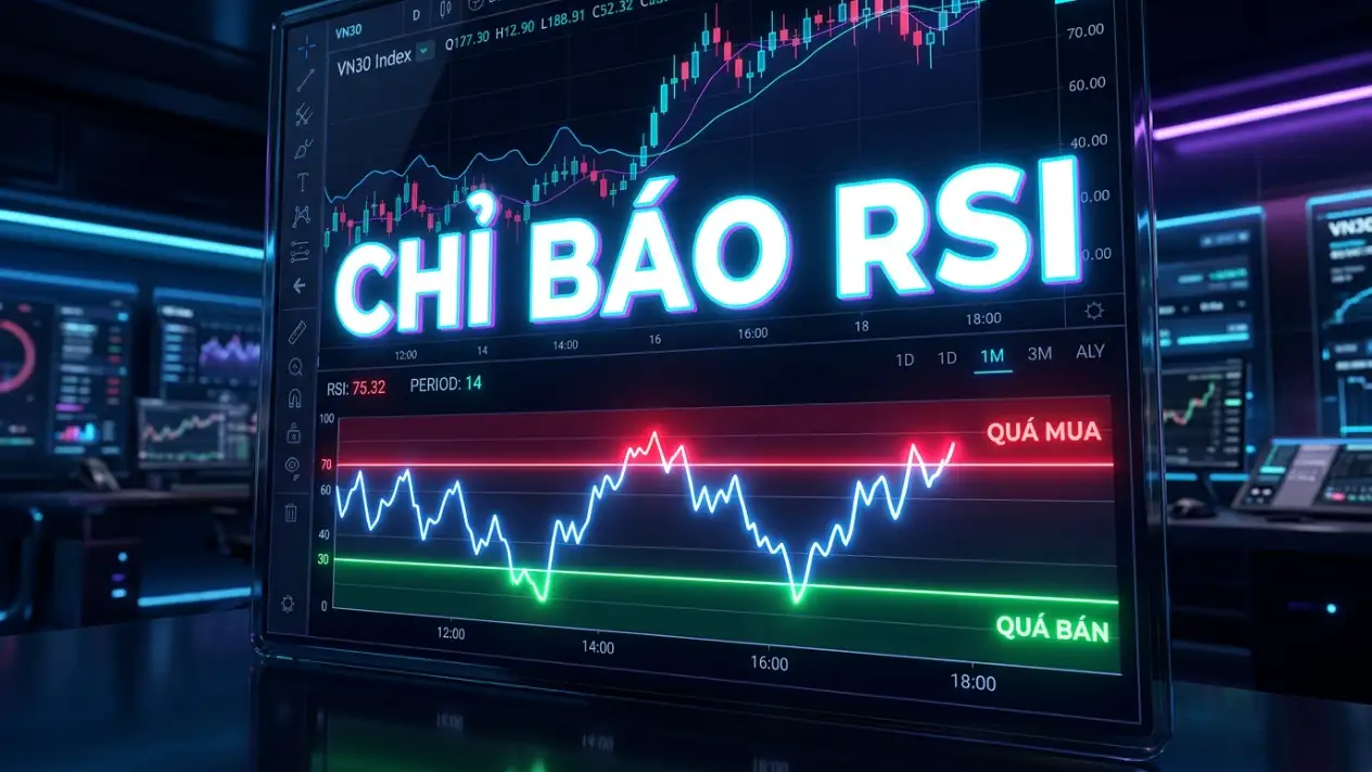 Chỉ báo RSI là gì Hướng dẫn dùng RSI tìm điểm mua bán quá mức