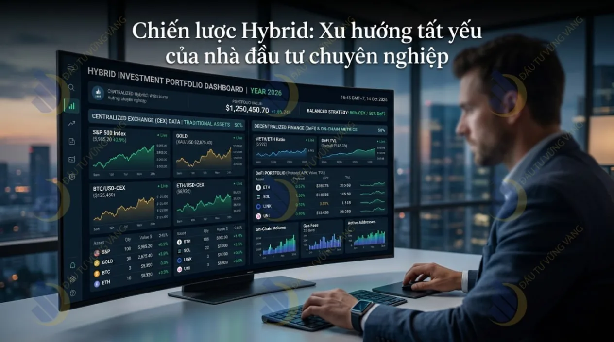 Chiến lược Hybrid: Xu hướng tất yếu của nhà đầu tư chuyên nghiệp