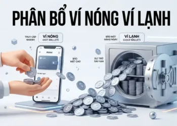 Chiến lược chia trứng nhiều giỏ Cách phân bổ tài sản vào ví nóng và ví lạnh