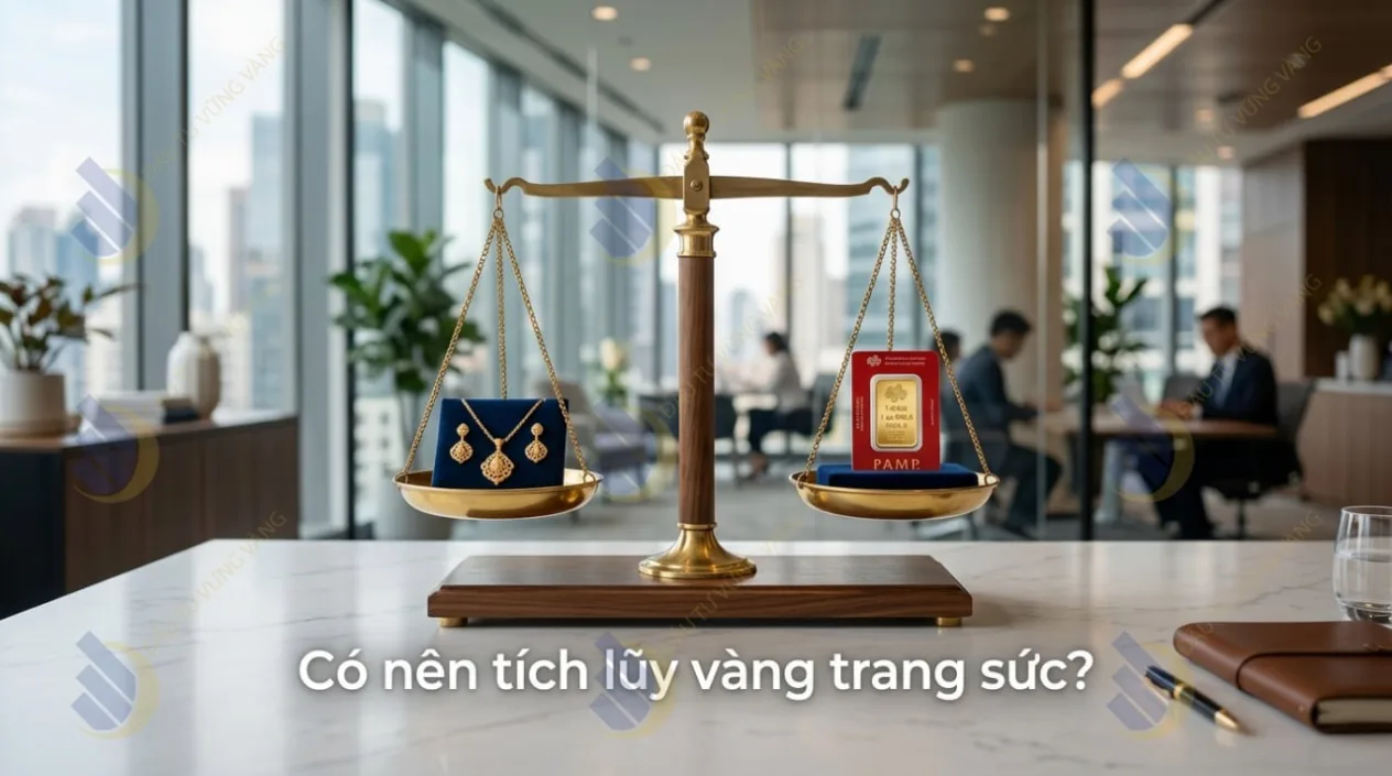 Có nên mua vàng trang sức để tích lũy không?