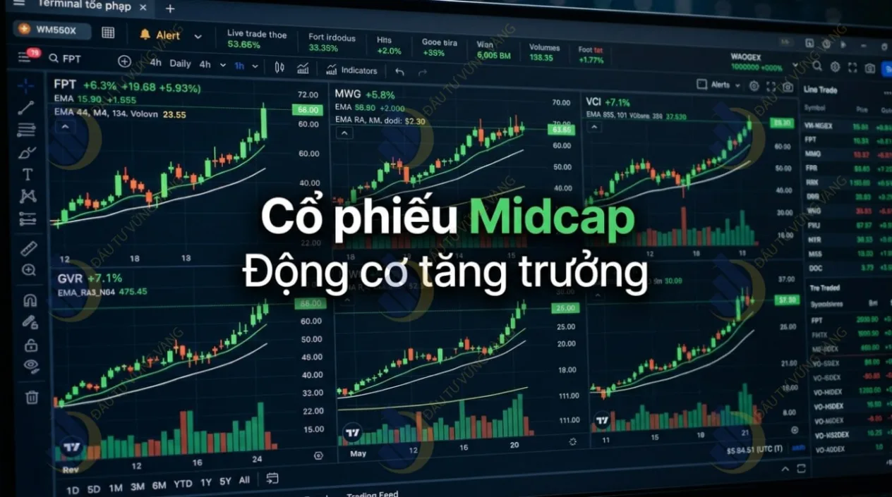 Cổ phiếu Midcap: Động cơ tăng trưởng và sự cân bằng chiến lược