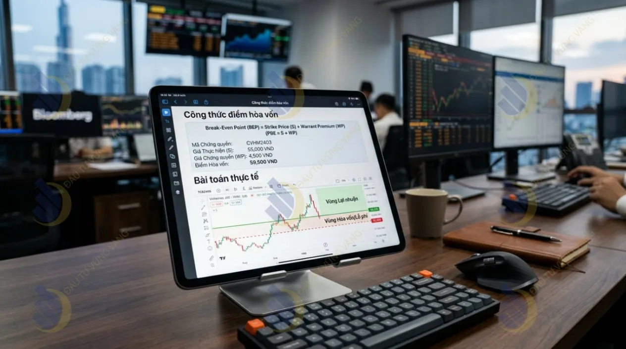 Công thức điểm hòa vốn và Bài toán thực tế