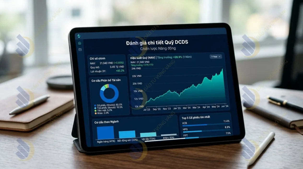 Đánh giá chi tiết Quỹ Đầu tư Chứng khoán Năng động (DCDS)